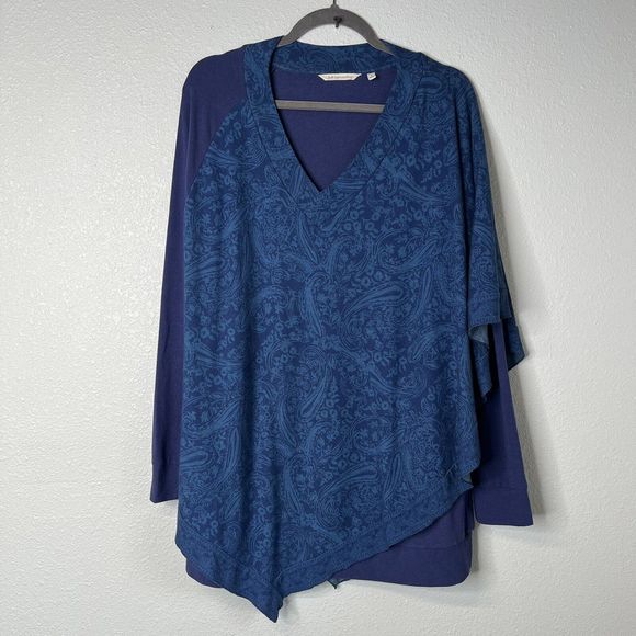SOFT SURROUNDINGS Arpina Tunic Women’s Size Large - Picture 1 of 4